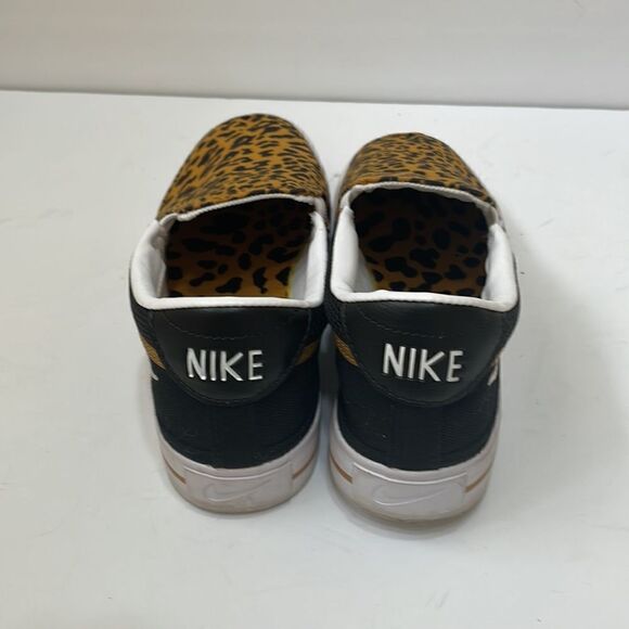 NIKE COURT LEGACY SLIP-ONS IN LEOPARD PRINT - Picture 5 of 6